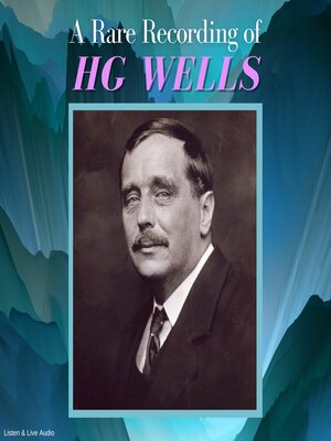 cover image of A Rare Recording of HG Wells